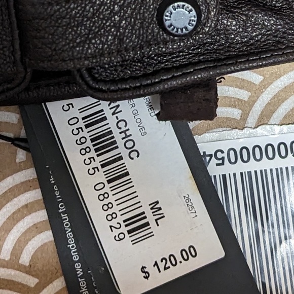 Mens BRAND NEW Ted Baker Leather Gloves - Picture 5 of 5